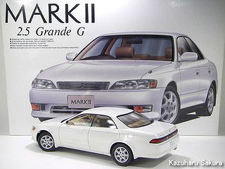 アオシマ JZX90 トヨタ・マークⅡ 2.5 グランデG（1/24）製作記