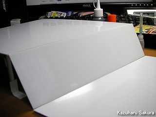 アリイ　'55トヨペット・クラウン　小京都のジオラマ製作　レイアウトベースの製作　石垣用ベースの製作