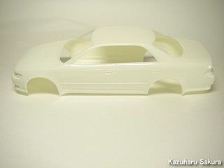アオシマ JZX90 トヨタ・マークⅡ 2.5 グランデG（1/24） ボディ