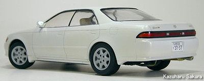 アオシマ JZX90 トヨタ・マークⅡ 2.5 グランデG（1/24）　完成画像12