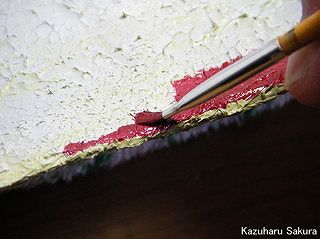 バンダイ ダース・ベイダー と ストームトルーパー (1/12) ジオラマ製作記 ～ 内壁の塗装６