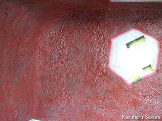 バンダイ ダース・ベイダー と ストームトルーパー (1/12) ジオラマ製作記 ～ 内壁の汚し塗装３