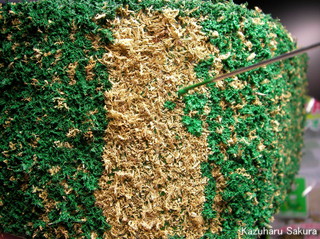 タミヤ ジャガーマーク２サルーン(1/24) ジオラマ製作記 ～ 緑の壁の製作８