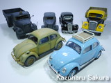 ﻿タミヤ ワーゲン シトロエン11CV ドイツ3トン4×2カーゴトラック  完成画像