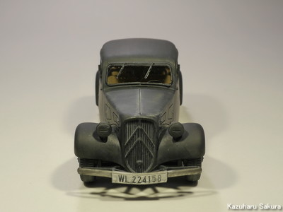 タミヤ シトロエン11CV (1/48) 製作記 ～ 完成画像