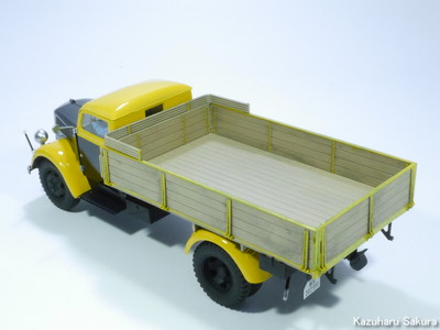 タミヤ ドイツ3トン4×2カーゴトラック 製作記 ～ 完成画像