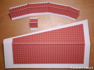 1/24 タミヤ トヨダ AA型 ジオラマ製作記 ～ 瓦葺き・銅板葺き屋根の原型の完成