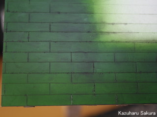 1/24 タミヤ トヨダ AA型 ジオラマ製作記 ～ 屋根の塗装 仕上げ塗装２