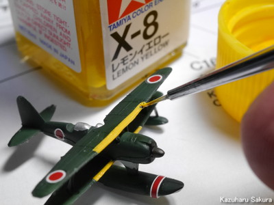 タミヤ 武蔵 (1/350) 製作記 ～ 最終的な組み立てと艦底色での塗装