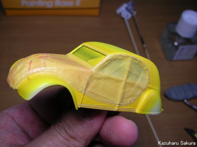 ﻿エレール 1/43 シトロエン2CV・ルノー4CV 製作記 ～ シトロエン2CVの製作 その２