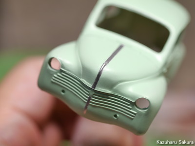 ﻿エレール 1/43 シトロエン2CV・ルノー4CV 製作記 ～ ルノー4CVの製作 その２