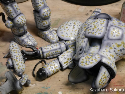 ﻿マシーネンクリーガー SAFS ファイアボール  製作記 ～ wave マシーネンクリーガー SAFS ファイアボール その２