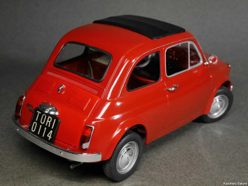 ﻿1/24 タミヤ ﻿FIAT500F 完成画像 ～ FIAT500F