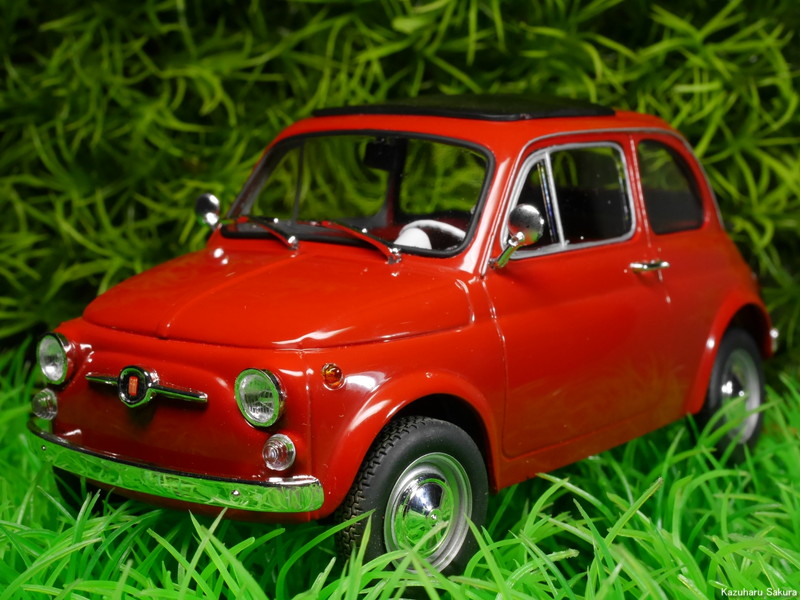 ﻿1/24 タミヤ ﻿FIAT500F 完成画像 ～ FIAT500F