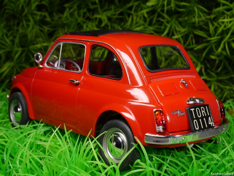 ﻿1/24 タミヤ ﻿FIAT500F 完成画像 ～ FIAT500F