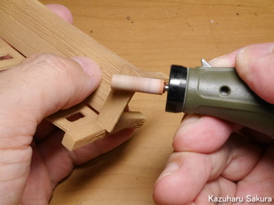 ﻿1/24 タミヤ ﻿FIAT500F ジオラマ製作記 ～ ミニチュアベンチの塗装２