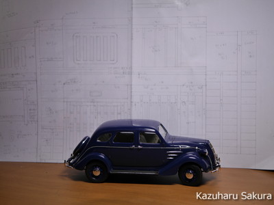 ﻿1/24 Kazuharu Sakura original ﻿櫻和春オリジナル 1/24 灯籠 ジオラマ制作記 ～ 京町家の制作３