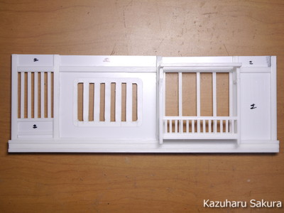 ﻿1/24 Kazuharu Sakura original ﻿櫻和春オリジナル 1/24 灯籠 ジオラマ制作記 ～ 京町家の制作３３