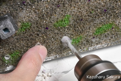 ﻿1/24 Kazuharu Sakura original ﻿櫻和春オリジナル 1/24 灯籠 ジオラマ制作記 ～ LEDを用いた灯籠のゆらゆら炎の表現４