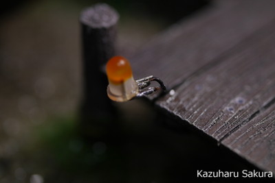 ﻿1/24 Kazuharu Sakura original ﻿櫻和春オリジナル 1/24 灯籠 ジオラマ制作記 ～ 燈籠のLED設置３
