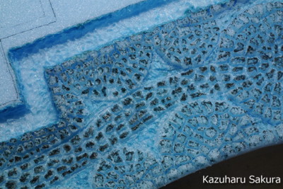 ﻿1/24 Kazuharu Sakura original ﻿櫻和春オリジナル 1/24 灯籠 ジオラマ制作記 ～ 石畳の制作２０