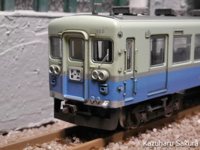 1/150 ジオコレを使用したジオラマ製作記 ～ 伊豆急線 車両の塗装
