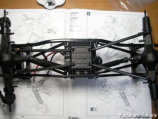 Axial(アキシャル)・SCX10・ランドクルーザー40・トラギー 製作記 ～ 半完成のシャーシ