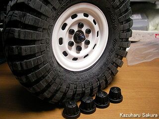 Axial(アキシャル)・SCX10・ランドクルーザー40・トラギー 製作記 ～ キャップ