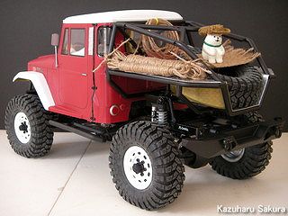 Axial(アキシャル)・SCX10・ランドクルーザー40 トラギー 製作記　おまけ３